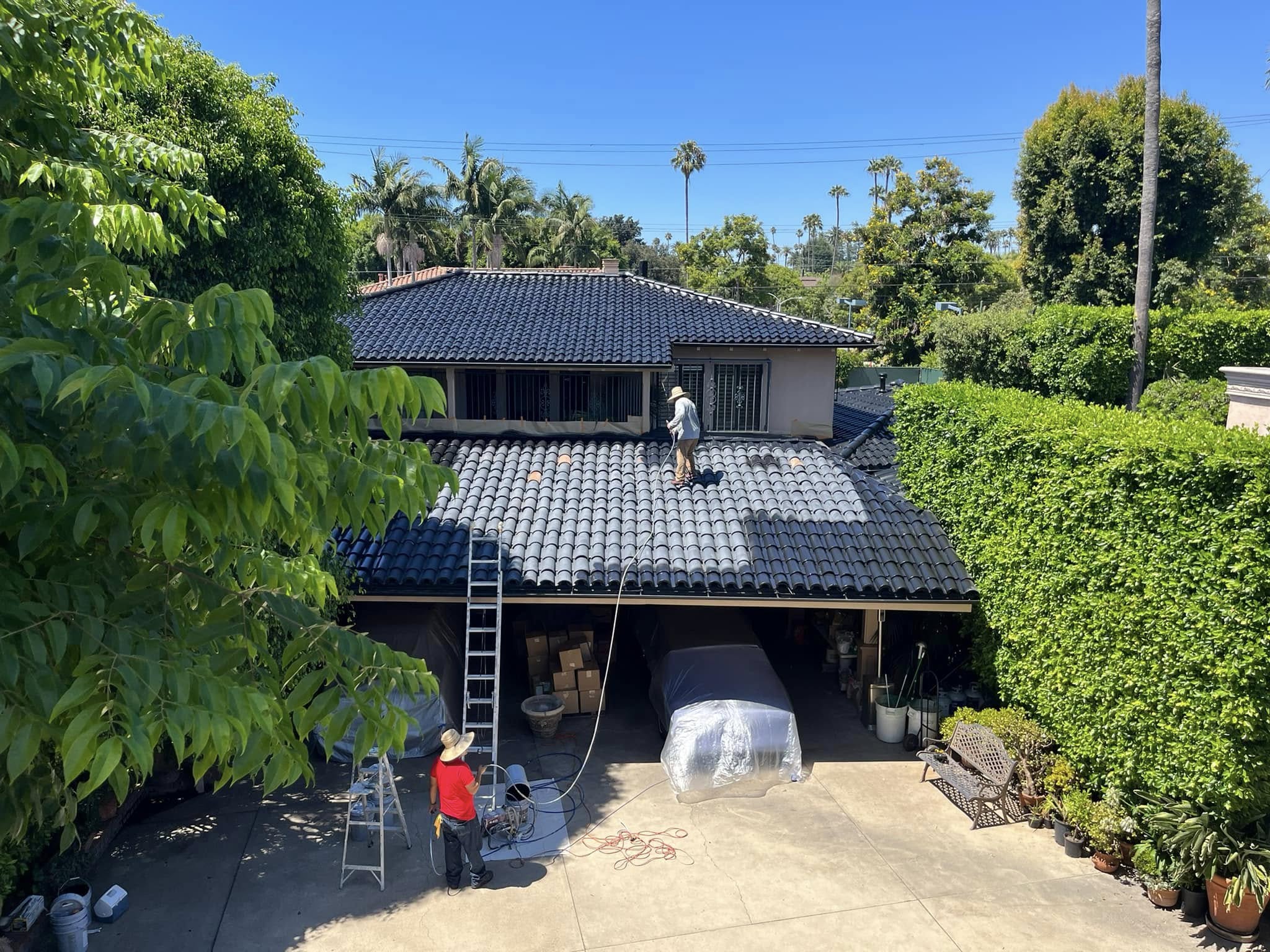 Tile Roof Painting